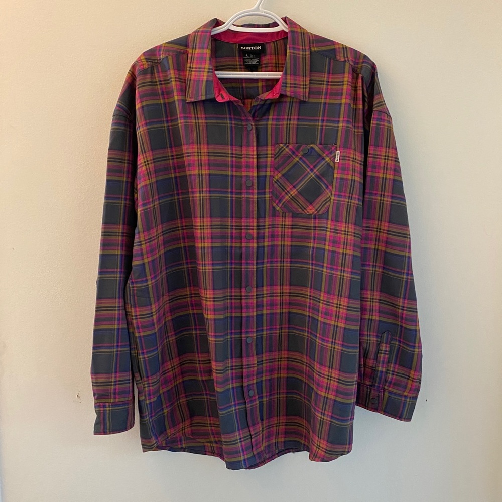 Burton Plaid Shacket